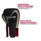 RDX F4 REX BOXING GLOVES - Maroon/blue
